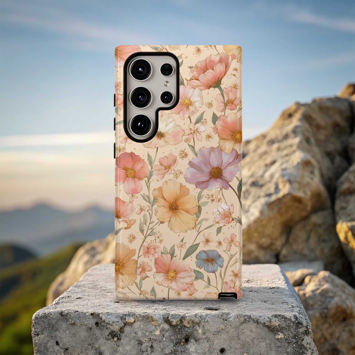 Sun-Kissed Meadow Blooms Phone Case