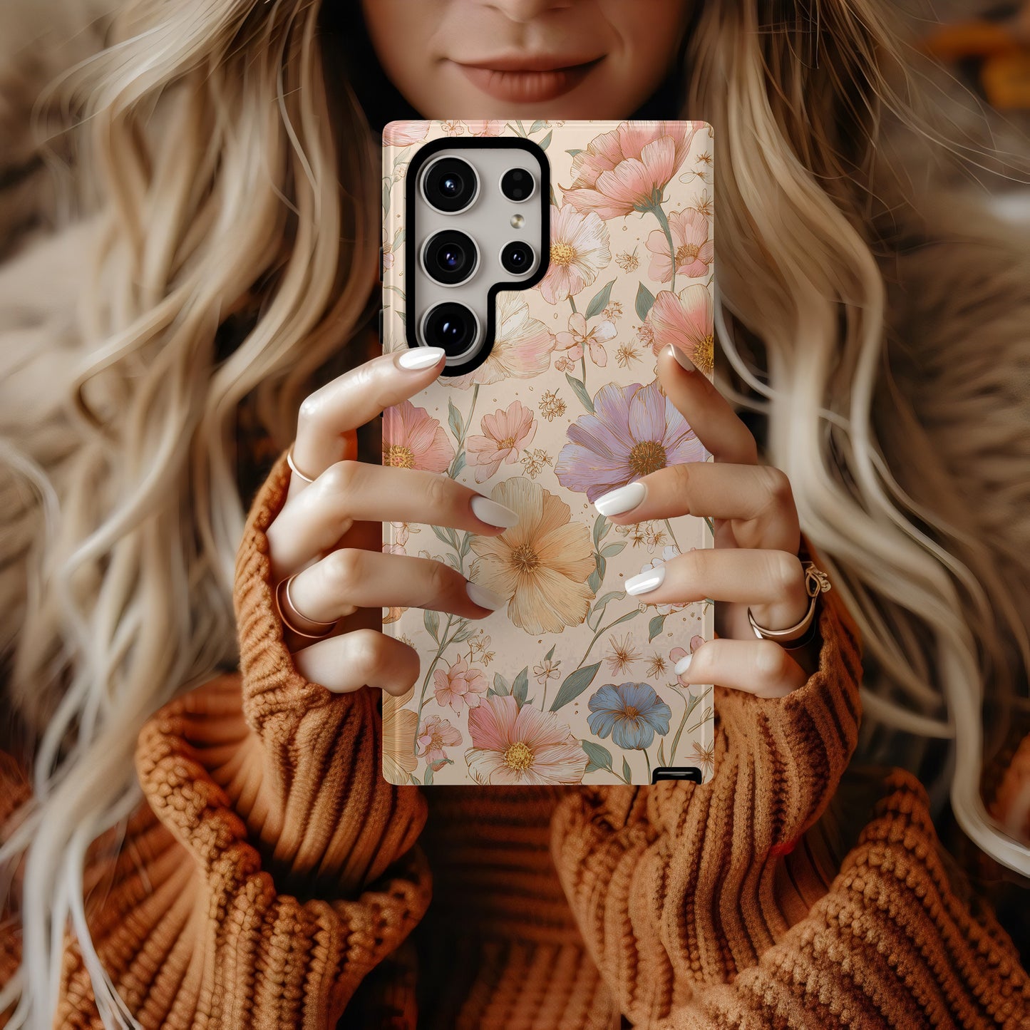 Sun-Kissed Meadow Blooms Phone Case