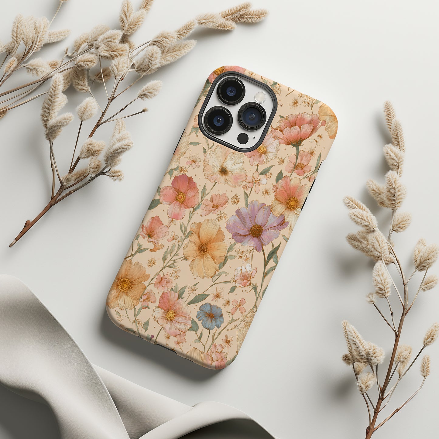 Sun-Kissed Meadow Blooms Phone Case