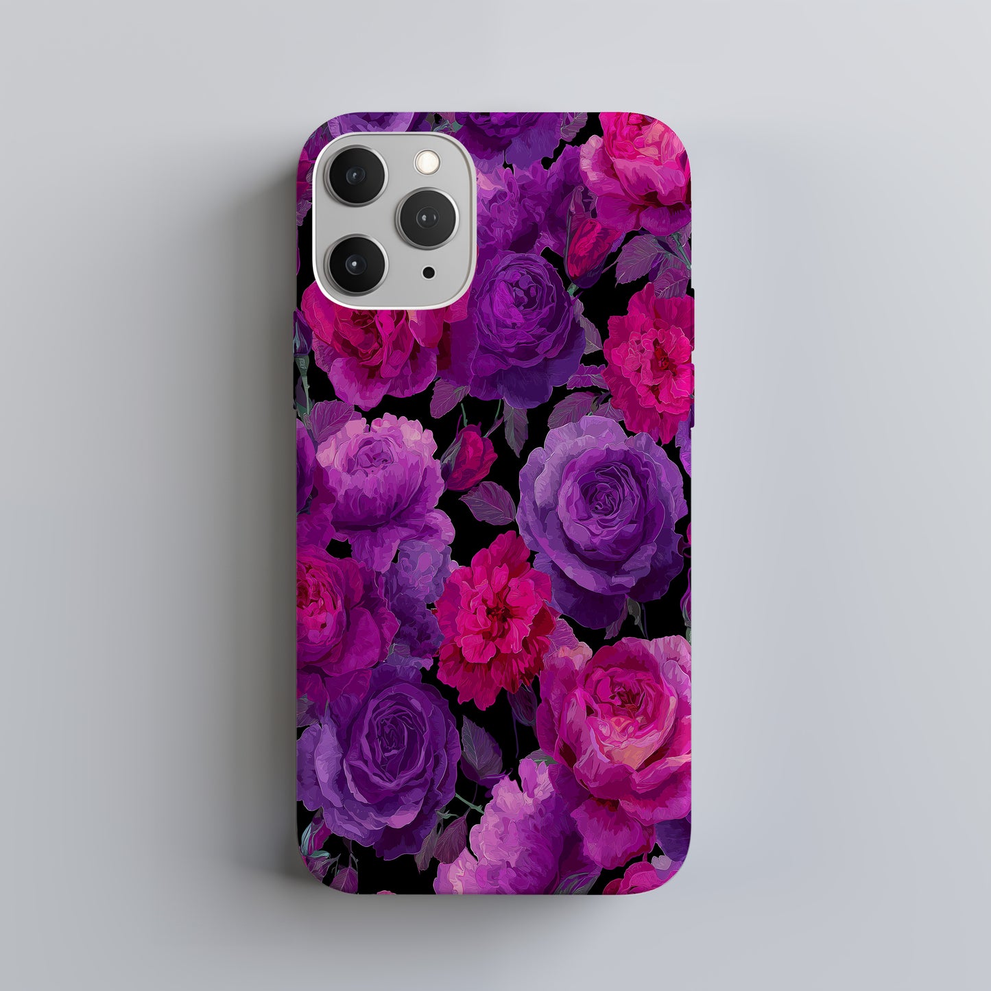Romantic Gothic Rose Garden Phone Case