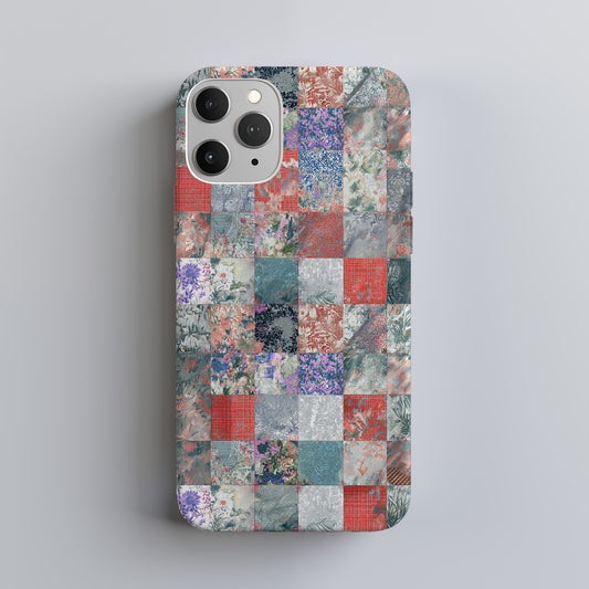 Vibrant Garden Patchwork Protective Phone Case