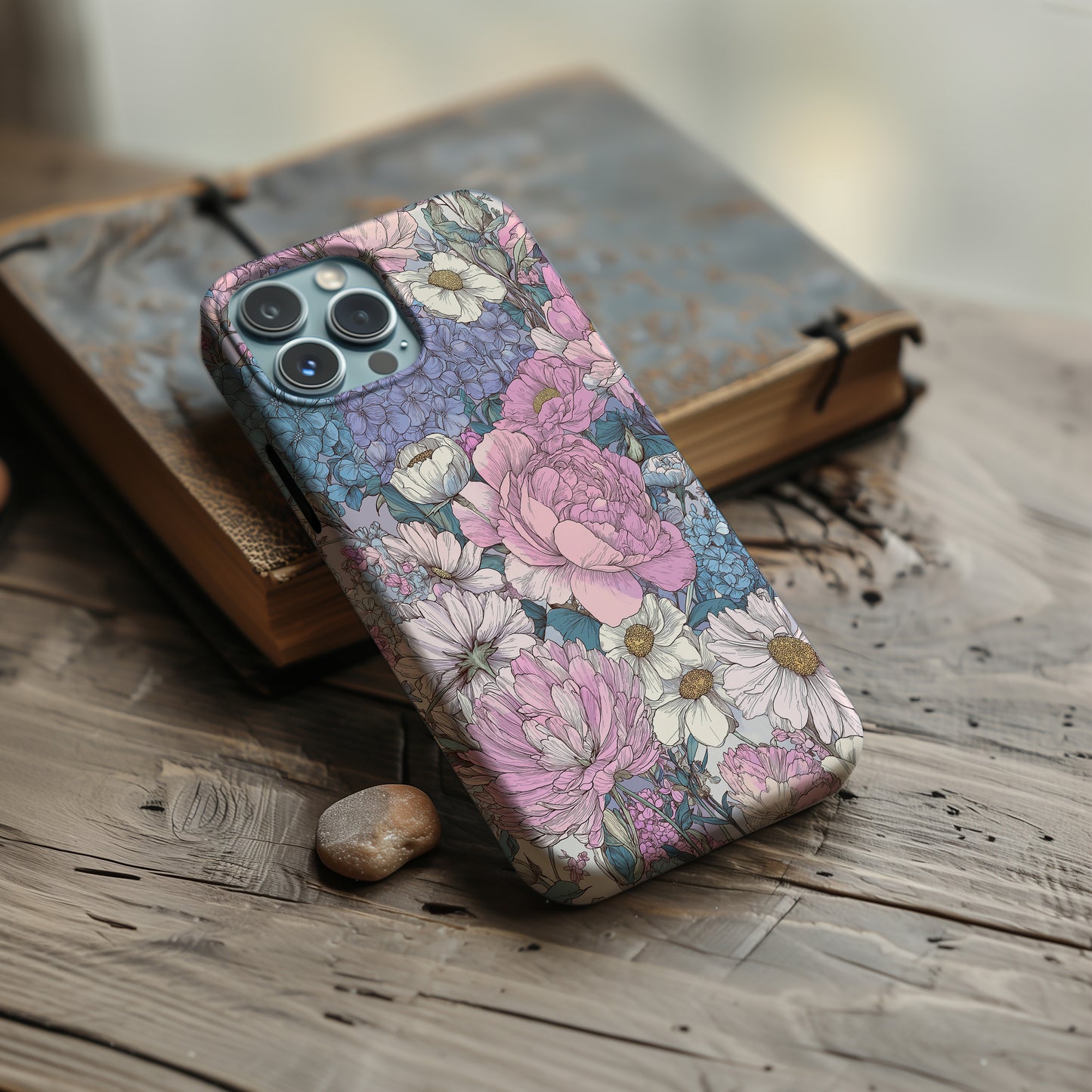 πΈ Vintage Bloom Garden Protective Phone Case