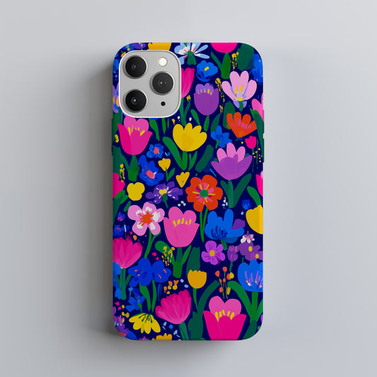 🌸 Vibrant Wildflower Garden Protective Phone Case 🌸