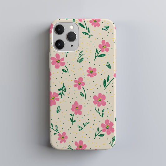 🌸 Sweet Meadow Pink Floral Protective Phone Case 🌸
