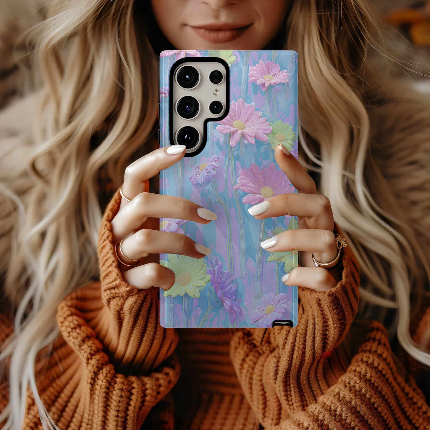 Pastel Dream Daisy Phone Case