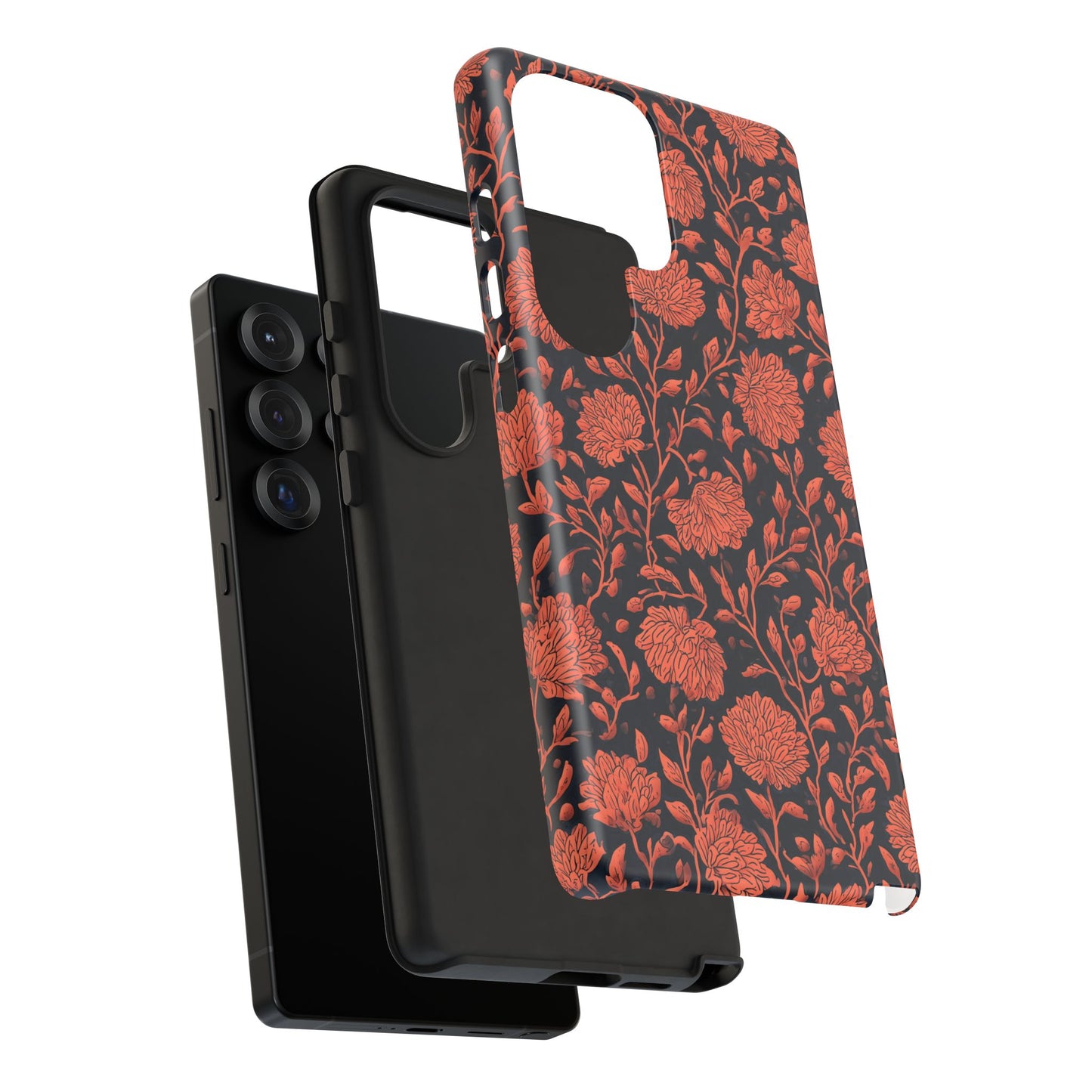 Indigo Marigold Block Print Case