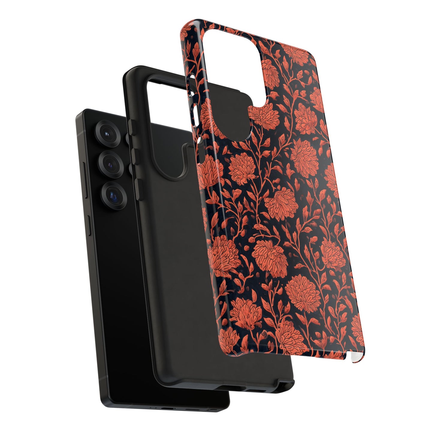 Indigo Marigold Block Print Case