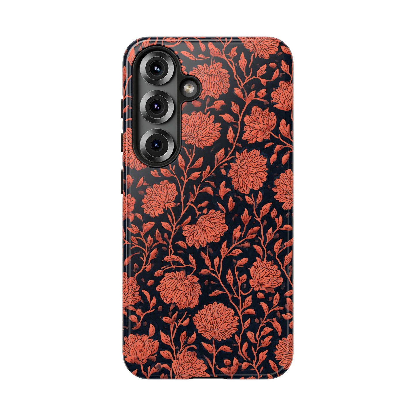 Indigo Marigold Block Print Case