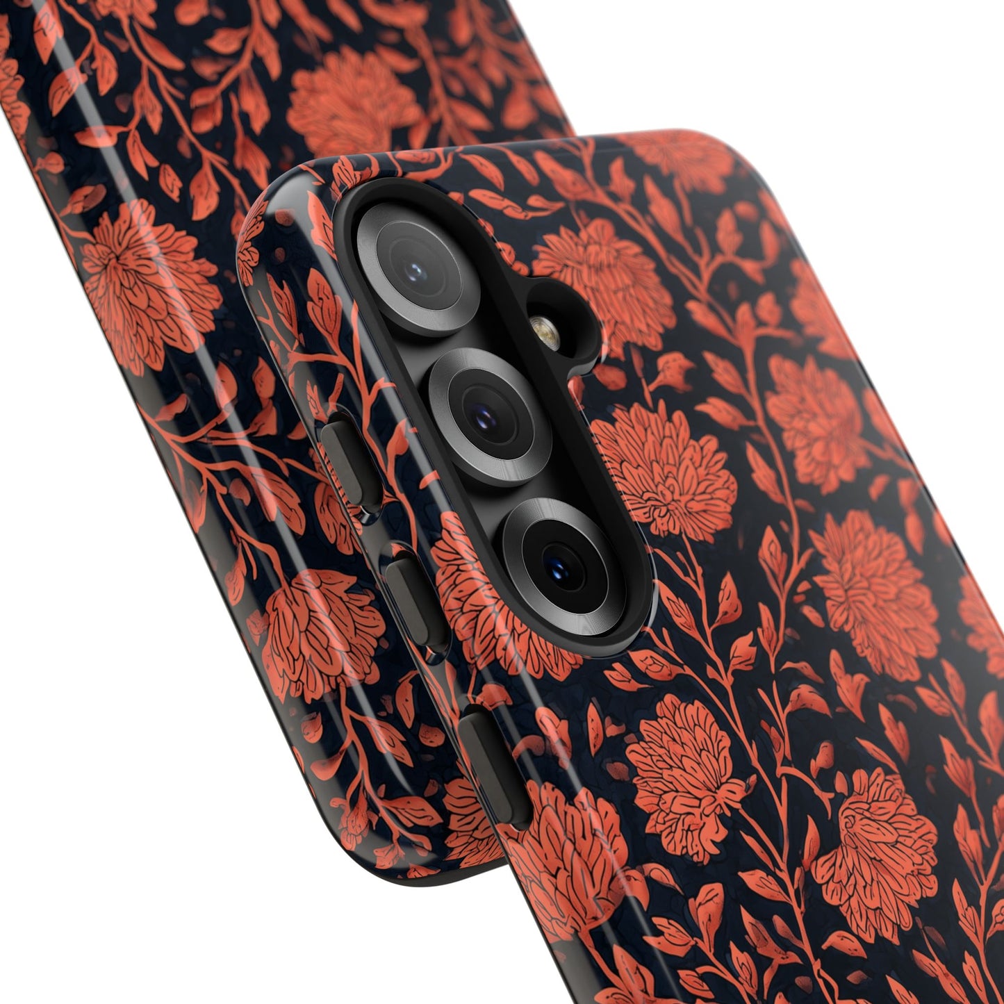Indigo Marigold Block Print Case