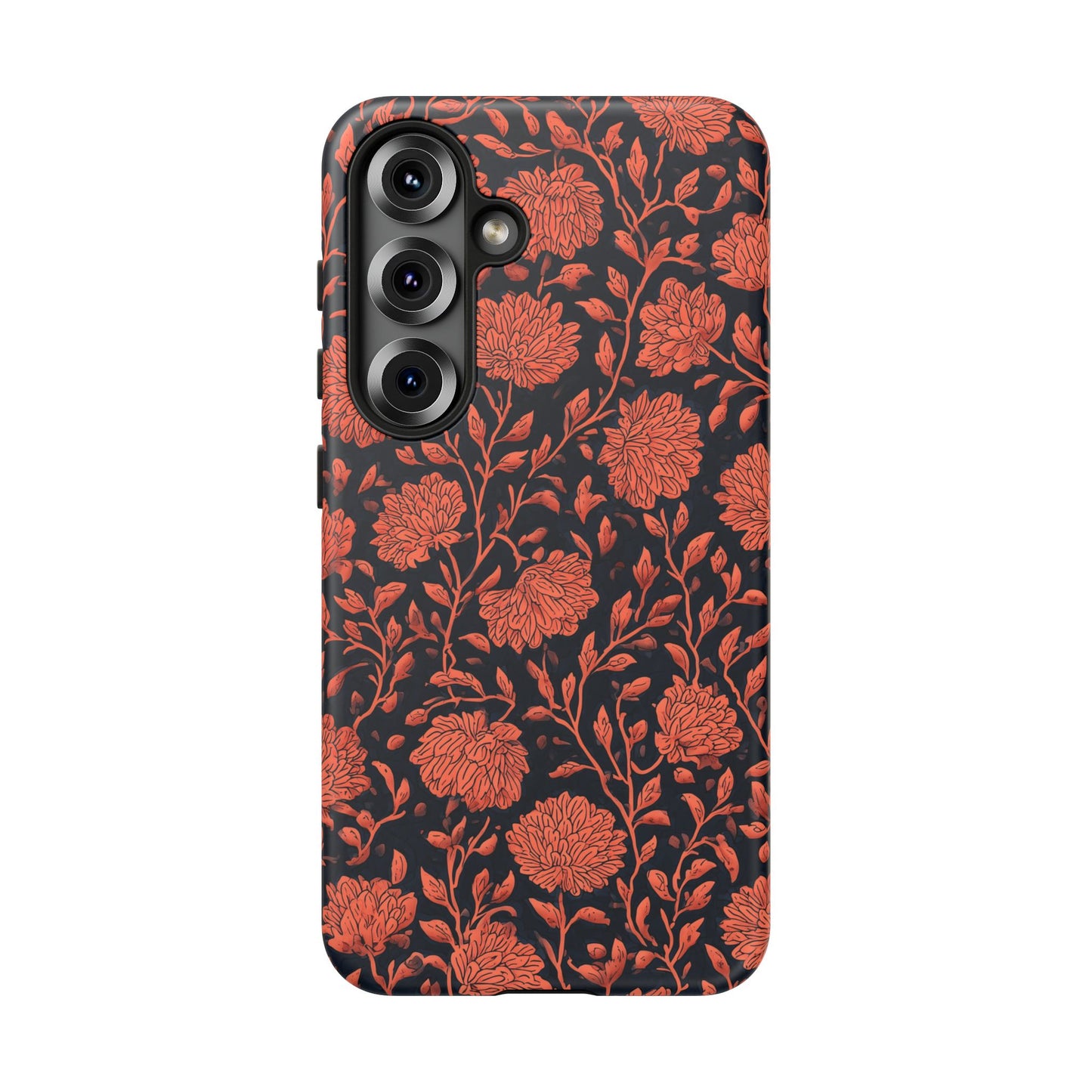 Indigo Marigold Block Print Case