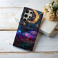 Moon & Stars Stained Glass Phone Case – Celestial Beauty Meets Everyday Protection