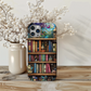 Whimsical Fantasy Bookshelf Phone Case – A Magical Escape in Every Detail
