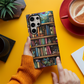 Whimsical Fantasy Bookshelf Phone Case – A Magical Escape in Every Detail
