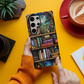 Whimsical Fantasy Bookshelf Phone Case – A Magical Escape in Every Detail
