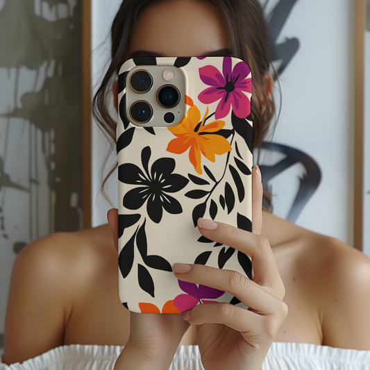 Floral Fantasy Phone Case – Enchanting Blooms with Unmatched Protection