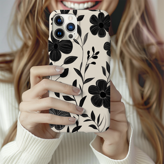 Floral Fantasy Phone Case – Enchanting Blooms with Unmatched Protection