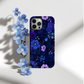 Midnight Blooms Phone Case – Elegant Florals with Nighttime Mystique