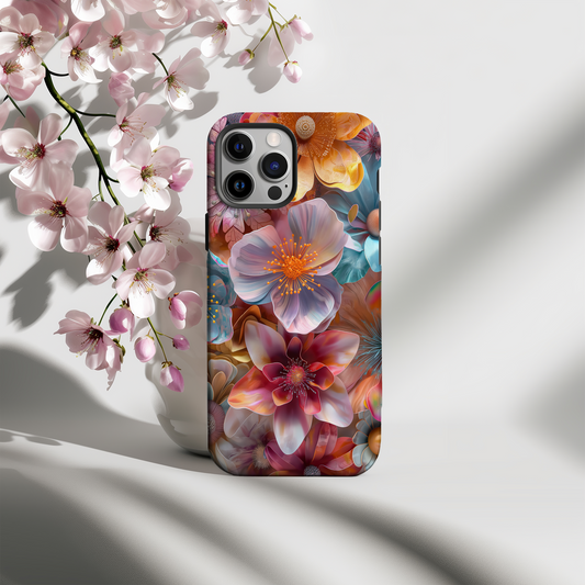 3D Flower Phone Case – Blooming Elegance with Superior Protection