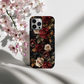 Dark Floral Academia Phone Case – Sophisticated Blooms with a Mysterious Edge
