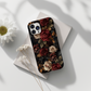 Dark Floral Academia Phone Case – Sophisticated Blooms with a Mysterious Edge