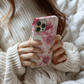 Line Art Floral Phone Case – Minimalist Elegance with Everyday Durability