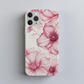 Line Art Floral Phone Case – Minimalist Elegance with Everyday Durability