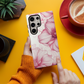 Line Art Floral Phone Case – Minimalist Elegance with Everyday Durability