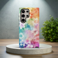 Rainbow Flowers Phone Case – Vibrant Blooms with Everyday Protection