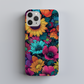Retro 60s & 70s Floral Phone Case – Groovy Blooms with Modern Protection