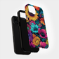 Retro 60s & 70s Floral Phone Case – Groovy Blooms with Modern Protection