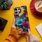 Retro 60s & 70s Floral Phone Case – Groovy Blooms with Modern Protection