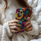 Retro 60s & 70s Floral Phone Case – Groovy Blooms with Modern Protection
