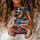 Retro 60s & 70s Floral Phone Case – Groovy Blooms with Modern Protection