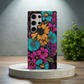 Retro 60s & 70s Floral Phone Case – Groovy Blooms with Modern Protection