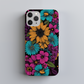 Retro 60s & 70s Floral Phone Case – Groovy Blooms with Modern Protection