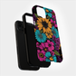 Retro 60s & 70s Floral Phone Case – Groovy Blooms with Modern Protection