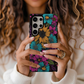 Retro 60s & 70s Floral Phone Case – Groovy Blooms with Modern Protection