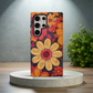Retro 60s & 70s Floral Phone Case – Groovy Blooms with Modern Protection