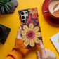 Retro 60s & 70s Floral Phone Case – Groovy Blooms with Modern Protection
