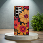 Retro 60s & 70s Floral Phone Case – Groovy Blooms with Modern Protection