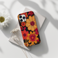 Retro 60s & 70s Floral Phone Case – Groovy Blooms with Modern Protection
