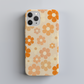 Retro 60s & 70s Floral Phone Case – Groovy Blooms with Modern Protection