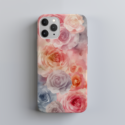 Watercolor Floral Phone Case – Soft, Artistic Blooms with Everyday Protection