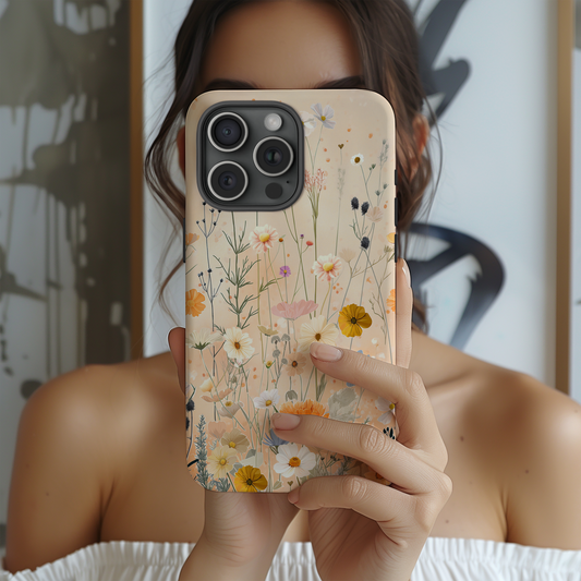 Wildflower Phone Case – Nature's Untamed Beauty with Everyday Protection