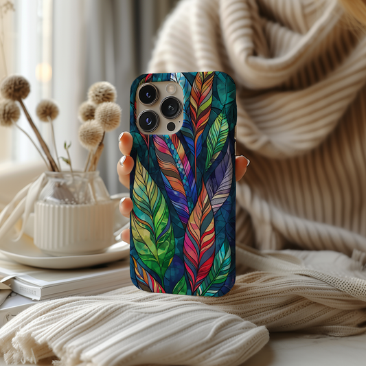 Feathers Phone Case – Graceful Elegance with Everyday Durability