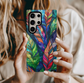 Feathers Phone Case – Graceful Elegance with Everyday Durability