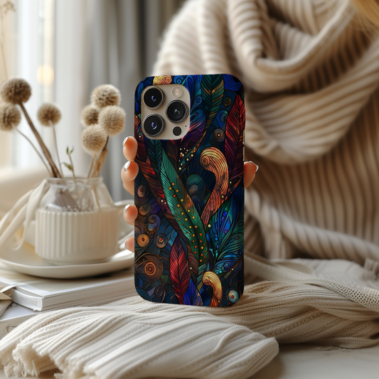 Feathers Phone Case – Graceful Elegance with Everyday Durability