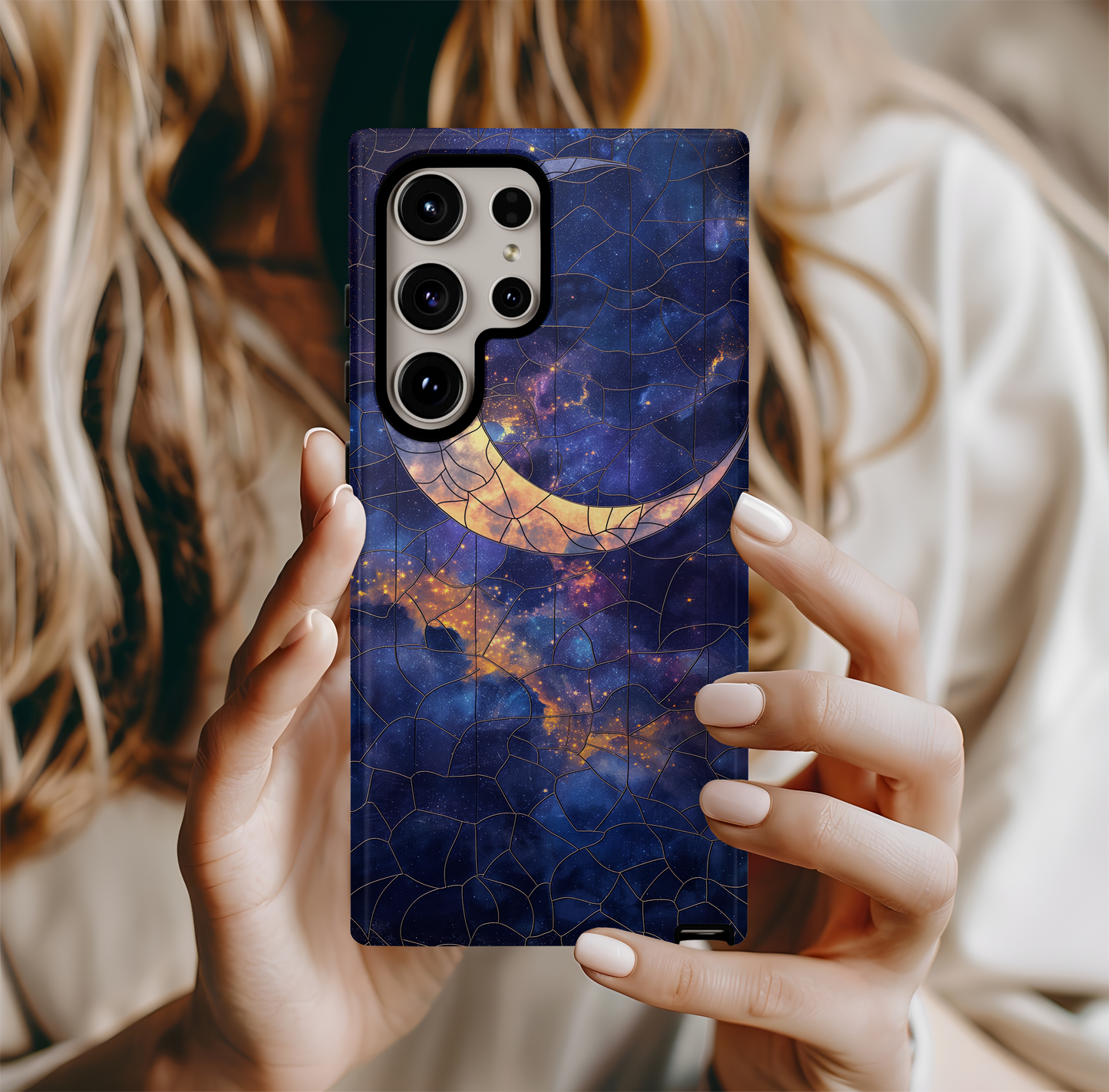 Moon and Stars Phone Case – Celestial Charm with Everyday Protection