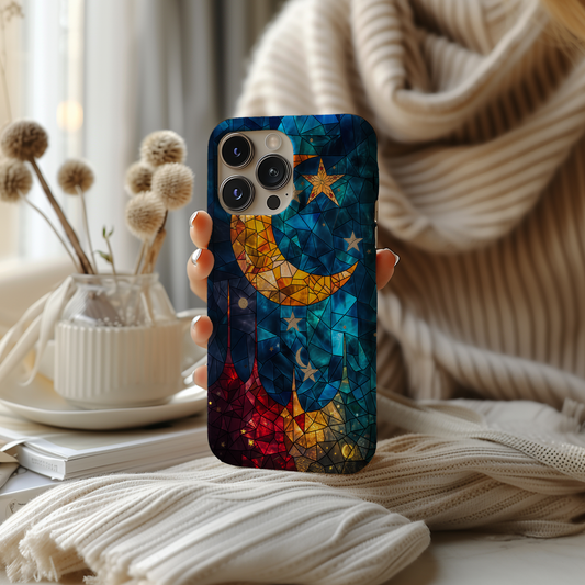 Moon and Stars Phone Case – Celestial Charm with Everyday Protection