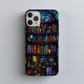 Whimsical Bookshelf Phone Case – A Magical Library with Everyday Protection
